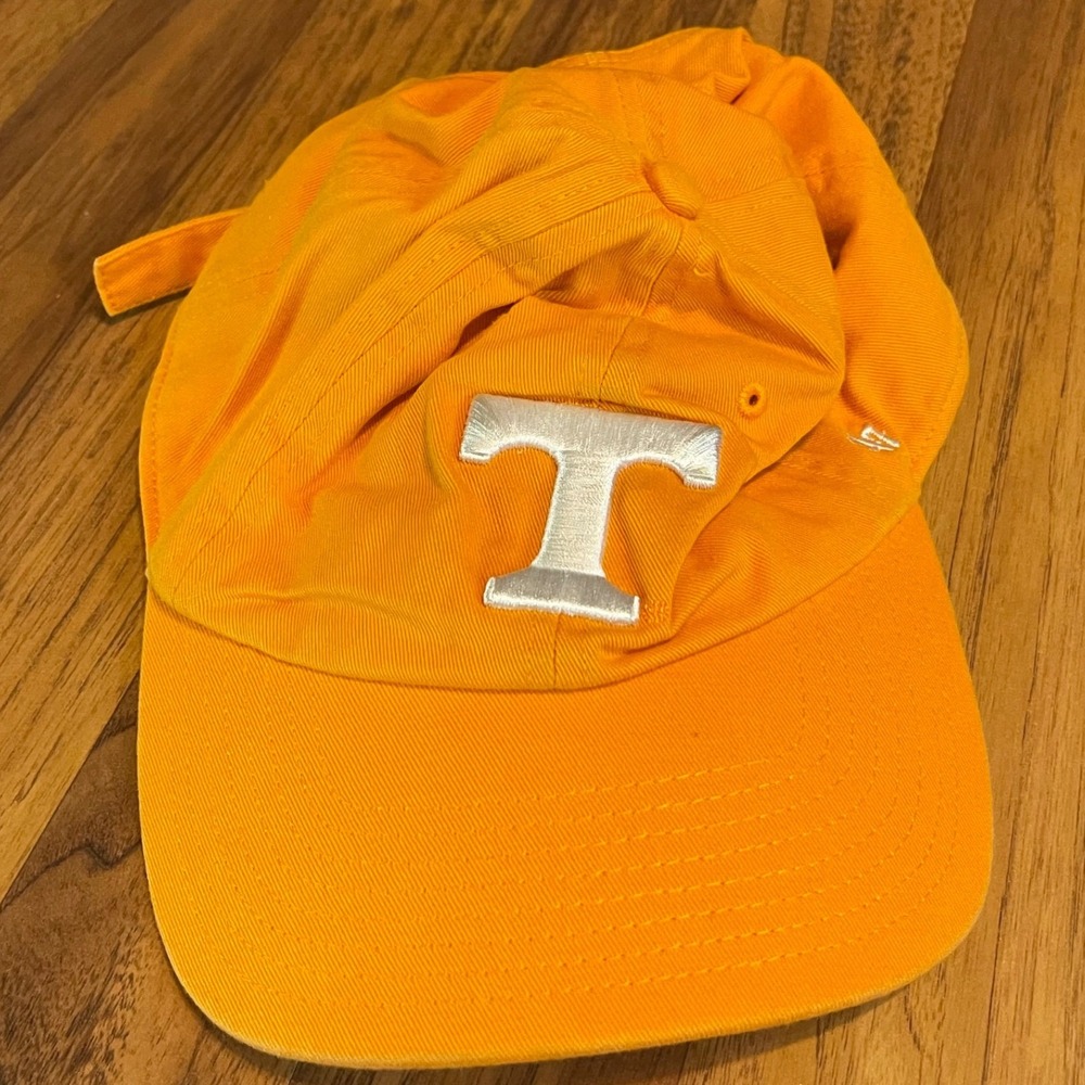 Tennessee Volunteers 47 Brand Hat Orange NCAA OSFA Strapback Cotton Cap T Logo